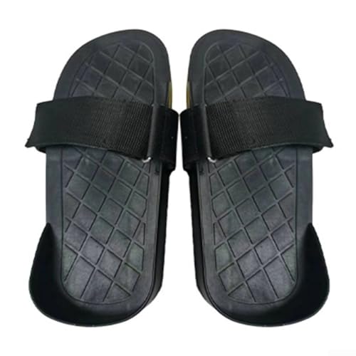 Marchfunny Roeimachine pedalen, hometrainer voetpedalen, 410mm 305mm 260mm, PP materiaal, voor indoor fiets, elliptische en gym apparatuur, zwart (02)