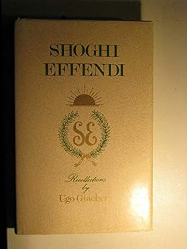 Hardcover Shoghi Effendi; recollections Book