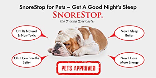 image for Snore Stop for Pets 40 Sprays I Natural Anti-Snoring Solution I Snore 