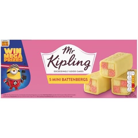 Mr Kipling Mini Battenbergs 5ea Cover