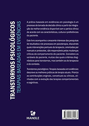 Transtornos Psicológicos: Terapias Baseadas em Evidências