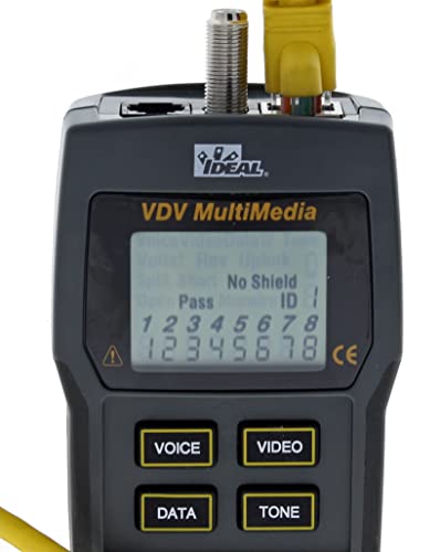 Ideal 33-856 VDV soluciona cortes de internet localizando fallos en cables ethernet y coaxiales 7