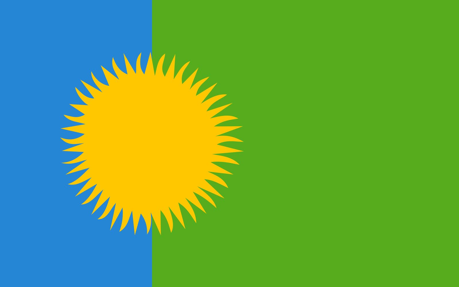 Drapeau Departamento Castellanos grand format pour mât extérieur