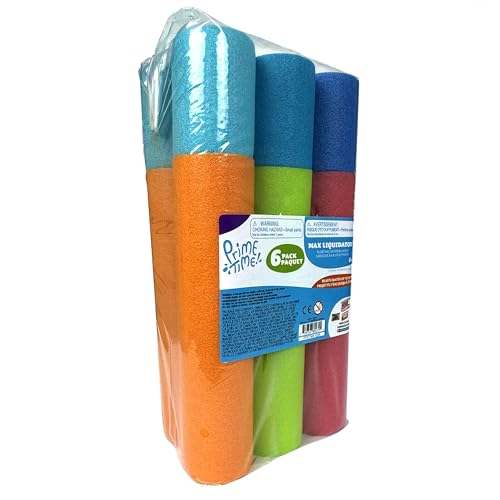 max liquidator 6-pack water blaster set multicolor