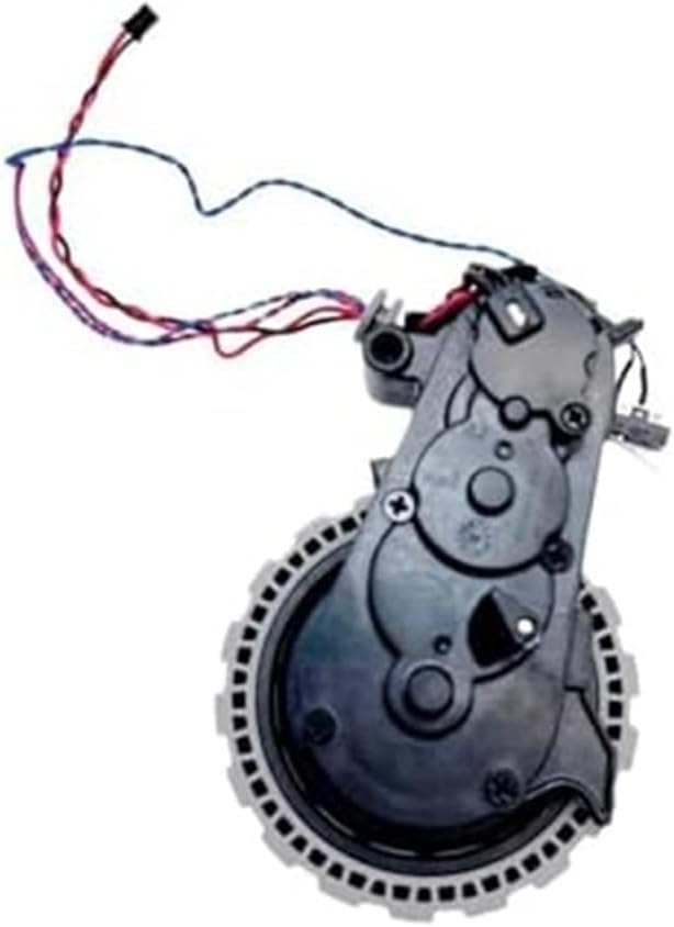 Left and Right Replacement Wheels for Deebot, For T20, For X1, X2, and TURBO Robot Vacuum Cleaners — For lasting Plastic Swivel Castor Set, Quiet(Left)