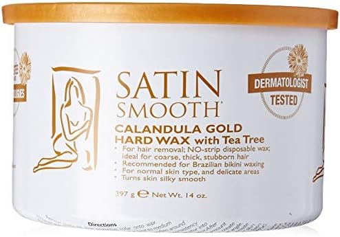 Satin Smooth Calendula Gold Wax 6 Pack