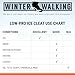 Winter Walking Low-Pro Ice Cleat, Heavy-Duty Industrial Grade Traction Aid for Walking on Snow and Ice, Size Medium (1 Pair)