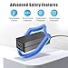 19V DC Power Supply 19V 3.42A Power Adapter for 65W 45W Laptop Monitor Speaker Compatible with Asus/Acer/Gateway/Toshiba Laptop for LG/Acer/Asus Monitor Power Cord with 10tips