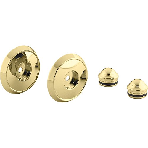 Kohler K-349-PB Forte/Bancroft Slide Bar Trim Kit, Vibrant Polished Brass