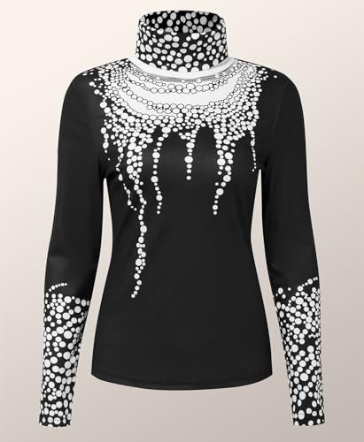 Turtle Necks Tops for Women Slim Fit Long Sleeve Shirts Trendy Outfits 20252