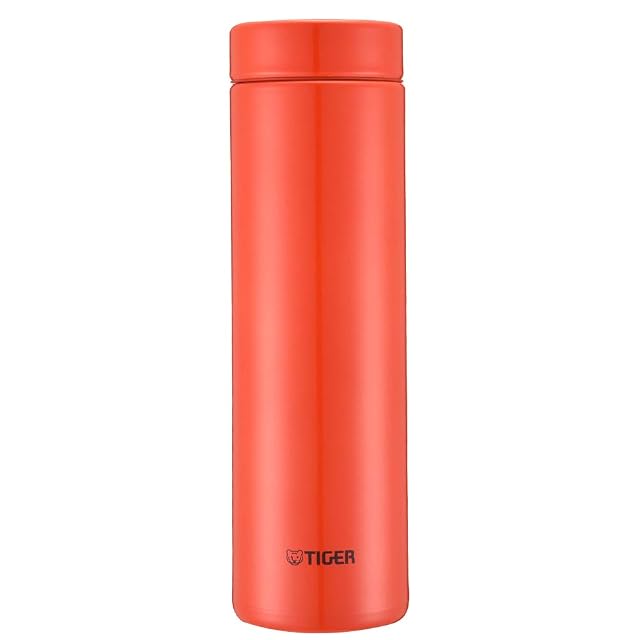 Tiger Water Bottle 500ml Straight Drinking Stainless Mini Bottle Smooth Drinking Sahara Mug Lightweight Dream Gravity Orange MMZ-A501-DO
