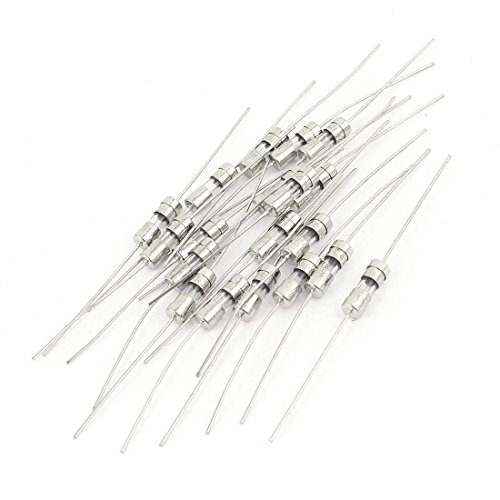 Fusible verre axial 4x11mm AC 250V 0.25A de type fusion lente pour circuits