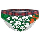 Damenunterwäsche, atmungsaktive Unterhose,Kleeblatt zum St. Patrick's Day