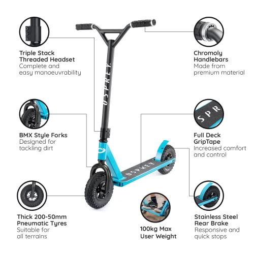 Reviews for Osprey Dirt Scooter, All Terrain Trail Adult Scooter
