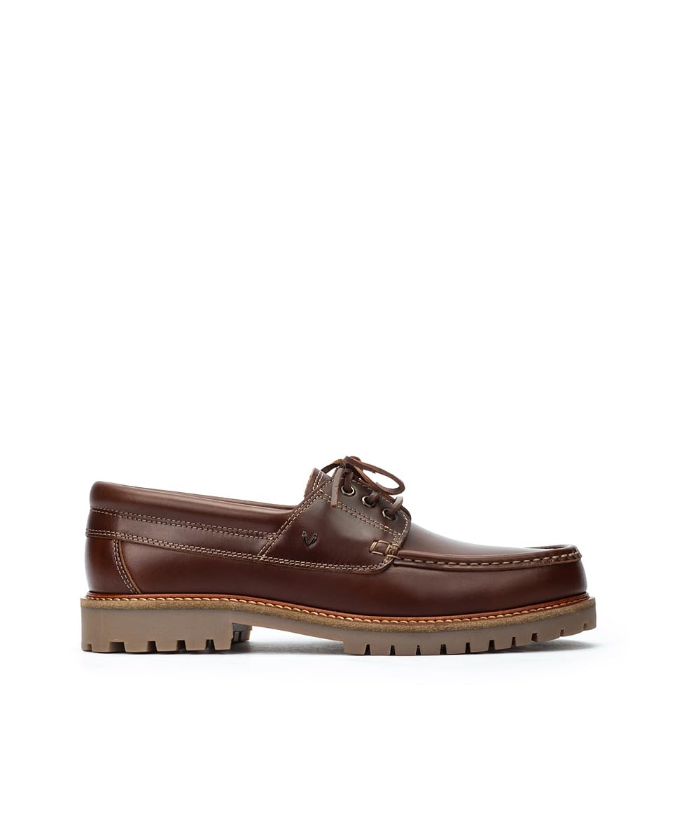 MARTINELLI Glenmore Náuticos Hombre | en Cuero | Cierre de Cordones | Talla EU 39-46
