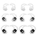 TEEMADE 12 Pieces for Bose Earbuds Replacement Tips Silicone Covers for Bose QC30 QuietControl 30 QC20 SIE2 IE3 Soundsport Wireless in-Ear Earphones