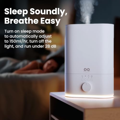 Everlasting Comfort 6L Large Humidifier for Bedroom, 28 dB Cool Mist - image 6