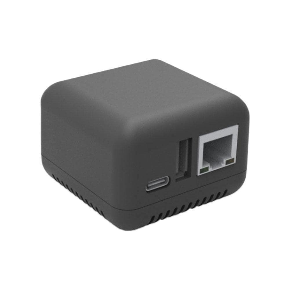 Servidor de impresión de red con 1x 10/100 Mbps RJ-45 puerto LAN WiFi función de red Android USB para puerto de Windows soporte 4.0 XP 2.0 BT