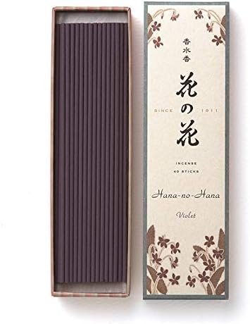 nippon kodo Hana-no-Hana 40 Sticks (Violet), Japanese Quality Incense