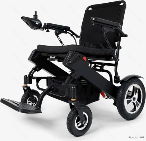 16 Miles Cruise Range ZENBON Electric Wheelchairs for Adults,Lightweight Foldable Powered Wheelchair,Intelligent Motorized Wheelchairs for Seniors,Portable All Terrain Electric Mobility Chair