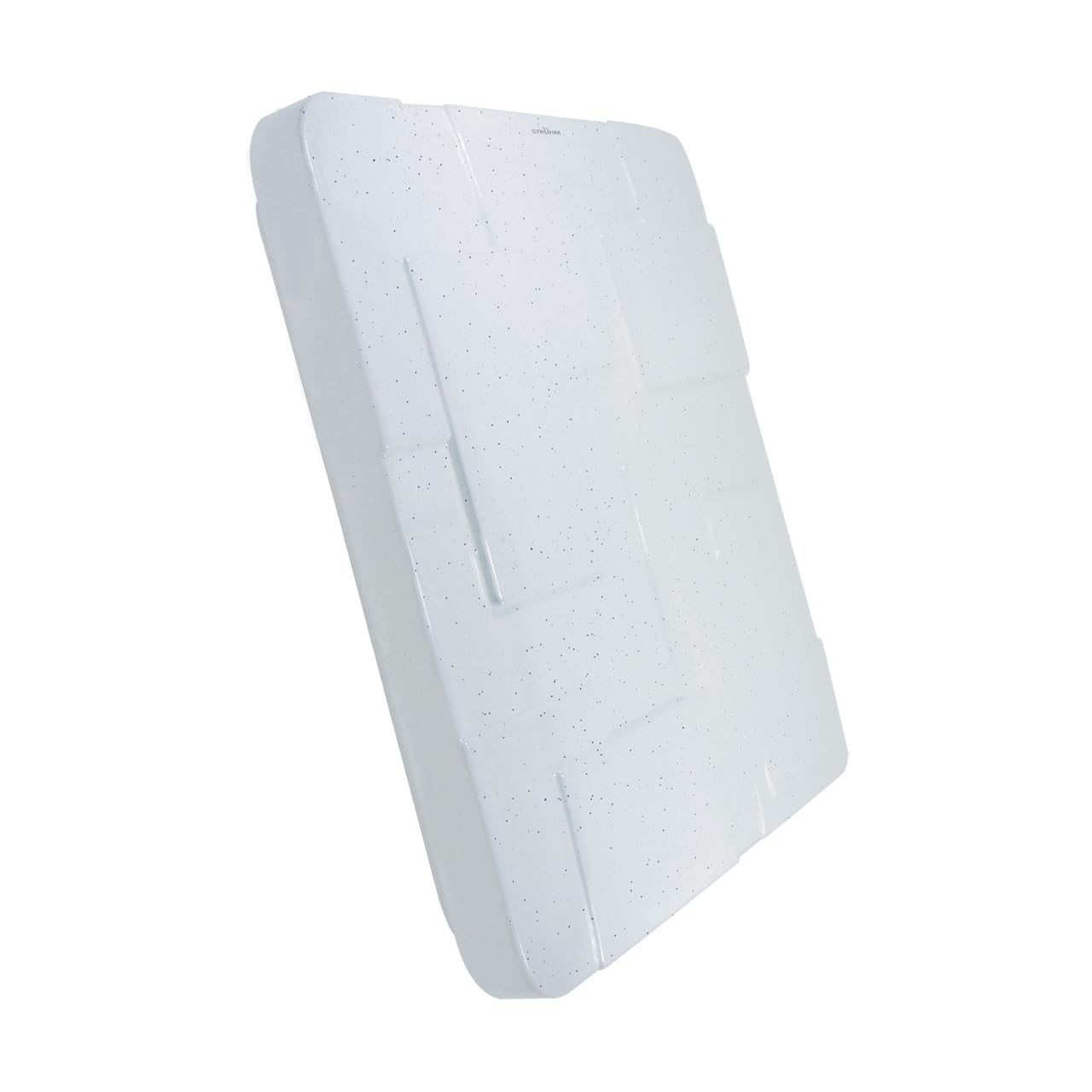 Licht-Erlebnisse Badezimmerlampe LED Sternenhimmel 53 cm breit IP44 Weiß eckig 3900 K neutralweiß 5250 lm Deckenlampe Deckenleuchte Feuchtraum