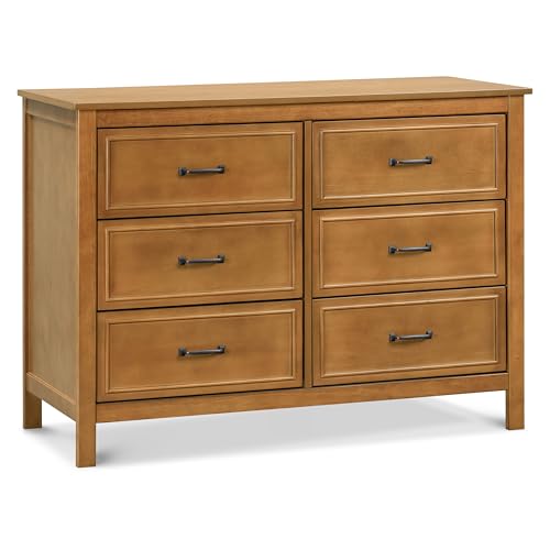 DaVinci Charlie 6-Drawer Double Dresser in Chestnut