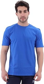 Blue men's T-shirt t01 blue