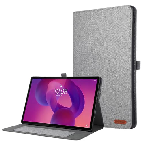 Aokil �Ή�For Lenovo Idea Tab Plus 12.1�C���` �P�[�X (ZAG70287JP/ZAG70354JP/ZAG70411JP/ZAG70446JP)�p �蒠�^�J�o�[ �S�ʕی� �J�[�h���[ �X�^���h�@�\ �y���V�����[ �y�� ��