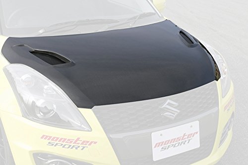 Monster Sports エアアウトレットカーボンフード ZC33S エアアウトレットエンジンフード スイフトスポーツ[ZC33S