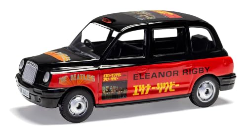 Corgi Diecast The Beatles Eleanor Rigby 1:36 Display Car Model CC85936,Black & Red - Les Beatles, Paul McCartney, John Lennon, RIngo Starr, George Harrison Corgi Diecast The Beatles Eleanor Rigby 1:36 Display Car Model CC85936,Black & Red