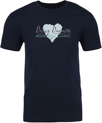 Greys Anatomy Denny Duquette Memorial Clinic Adult Short Sleeve T-Shirt