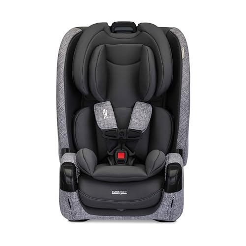 Image of Britax One4Life Slim All in One Car Seat, Up to 10 Years Use - Mineral Gray | Rear Facing, Forward Facing, & Booster Mode, 17.5 inch Slim Car Seat Design, Easy Installation With ClickTight, SafeWash Fabrics
