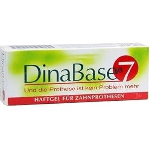 DINABASE 7 kleefgel voor tandprothesen 1 st
