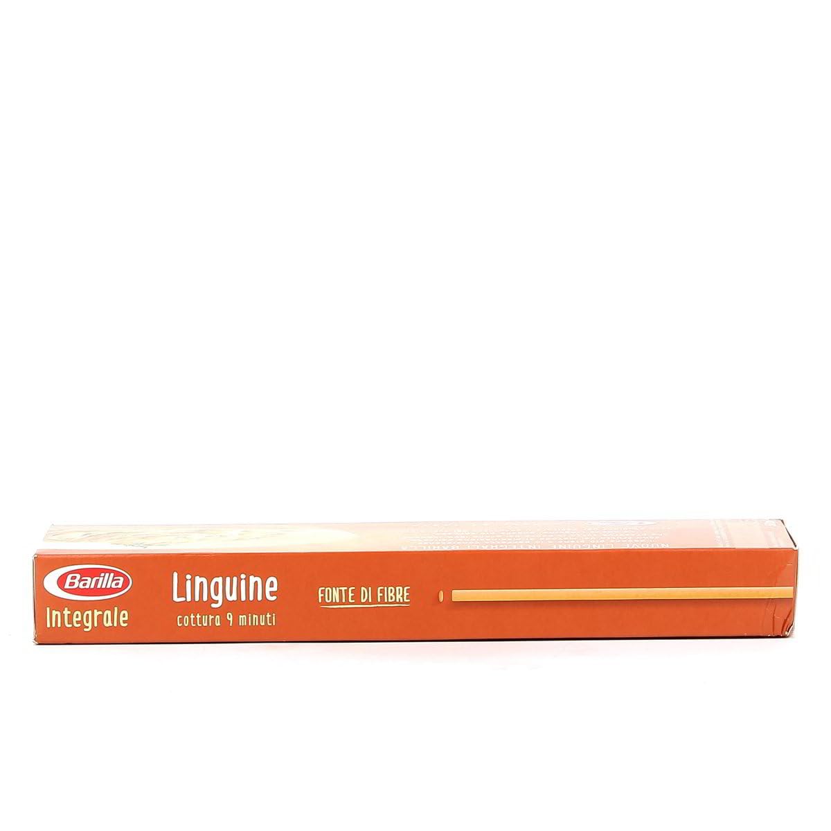 Italian Gourmet Linguine integrali pasta italiana Vollkorn 30 x 500g Nudeln | 100% Hartweizen, reich an Ballaststoffen, cottura 9 minuti, ideale per, Gesamtnettogewicht 15 kg + Kostenlos Polpa 400g