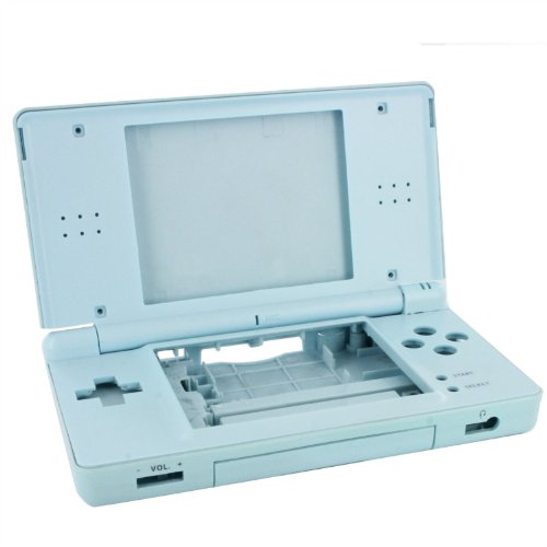 eForBuddy Full Replacement Housing Case with Screws for Nintendo DS Lite, Light Blue