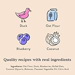 Bocces-Bakery-Oven-Baked-Quack-Quack-Quack-Treats-for-Dogs-Wheat-Free-Everyday-Dog-Treats-Made-with-Real-Ingredients-Baked-in-The-USA-All-Natural-Soft-Chewy-Cookies-Duck-Blueberries-6-oz