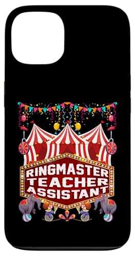 Ringmaster �e�B�[�`���[�A�V�X�^���g�T�[�J�X �J�[�j�o�� �a�����p�[�e�B�[ �X�}�z�P�[�X iPhone 13 �p