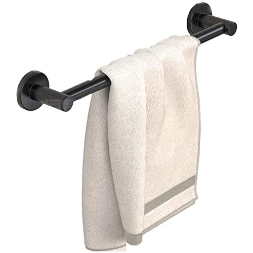 Accessoires de cuisine et bain : barre de serviette murale noire style hôtel - 2