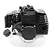 JAYGOVAN 49CC 2 Stroke Engine Motor for Pocket Bike ATV Mini Dirt Bike Scooter, Pull Start Engine Motor Single Cylinder Air Cooling Motor with Fuel Tank