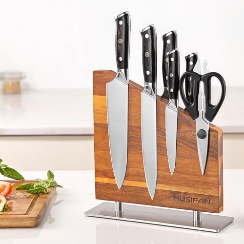 Artelegno Knife Block Solid Beech Wood 5 Panel
