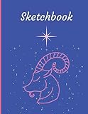 zodiac pro 420  ZODIAC SIGNS SKETCHBOOK PRO: Zodiac Signs Book: A Journal Notebook for Cute Sketchbook Ideas. Writing Notebook School, Sketchbook Drawing Notebook, ... (Zodiac Signs Background Design Cover)
