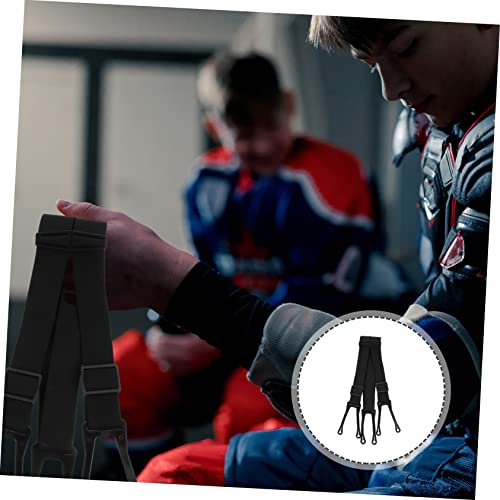 FOMIYES Hockey Protective Belt Suspenders for Men Women and Boys and Girls Anti-slip Traction Suspenders for Ice Hockey Training and Sports Activities Durable Wear-resistant Material