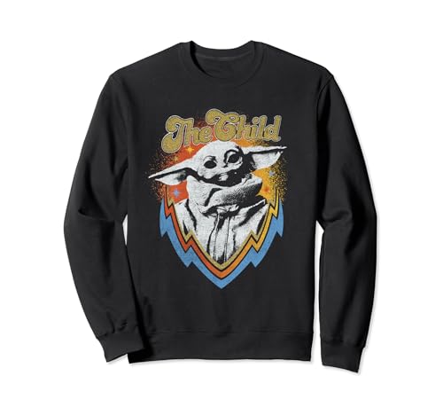 Sweatshirt Star Wars The Mandalorian The Child style rétro pour homme et femme