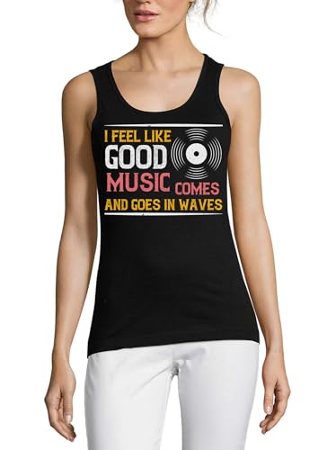 Camiseta sin mangas de algodón para mujer solución contra el calor camiseta negra cómoda