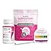 NutraBlast Boric Acid Suppositories 600mg (30 Count) w/NutraBlast Disposable Vaginal Suppository Applicators (15-Pack) and Feminine pH Test Strips 1-14 (100 Tests Roll)