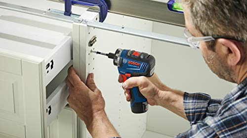 Image of BOSCH GSR12V-300HXB22 12V Max Brushless 1 /4 In. Hex Two-Speed Screwdriver Kit with (2) 2.0 Ah Batteries
