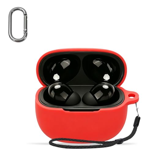 Redmi Buds 8 �P�[�X �J�o�[ �yHUKWIMO�z �J���r�i�t��+�X�g���b�v�t�� �ϏՌ� �h�� �h�o �����[�d�\ �S�ʕی� �L�Y�h�~ Redmi Buds 8 �Ή� [���b�h]