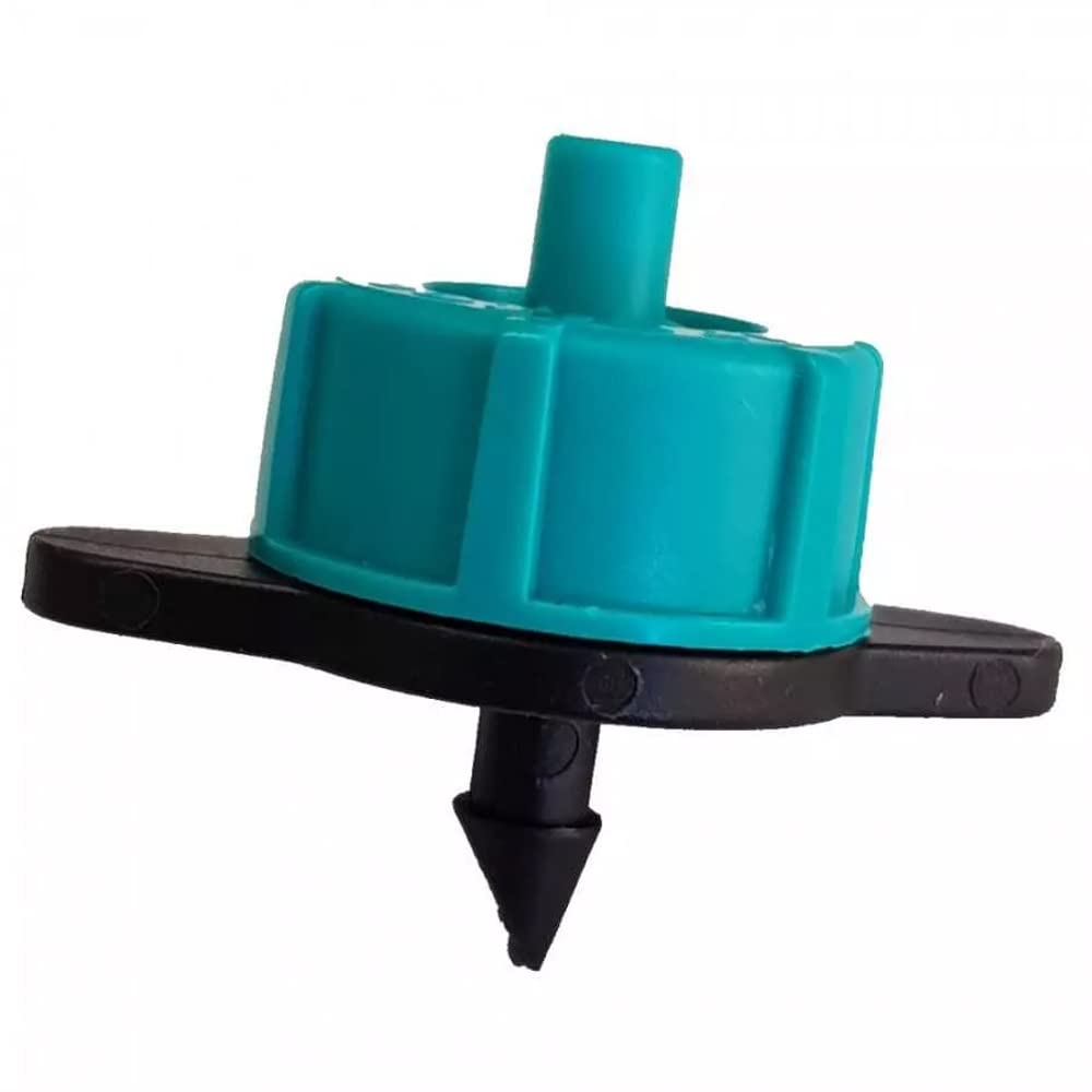 [Pack 500] GOTERO AUTOCOMPENSANTE 4 litros por Hora. Gotero para riego agrícola y jardinería. Gotero pinchado Desmontable Apto para micro tubo. Presión Trabajo 1 a 4 Bar | Incluye Membrana nítrica