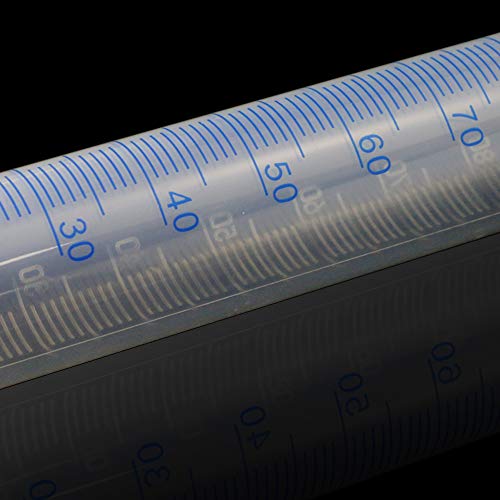 Agreatca Graduated Measuring Cylinder Graduated Cylinder Lab Test Tube, 10ml, 25ml, 50ml, 100ml, Set of 8 - Thumbnail 5