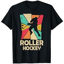 Patines Vintage Patines de hockey sobre patines Vintage Inline Hockey Camiseta